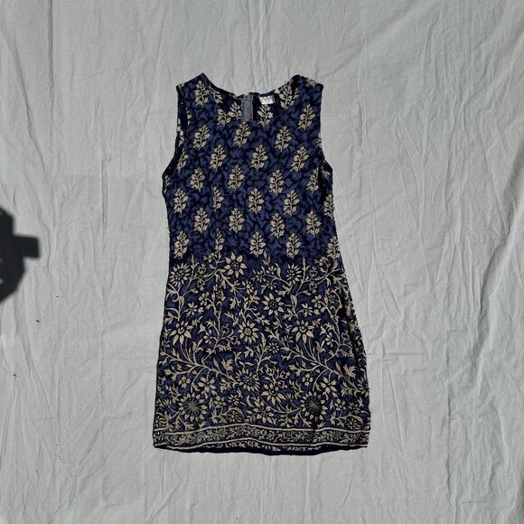Vintage Reformation-Style Slip Sleeveless Mini Dress - Picture 2 of 7
